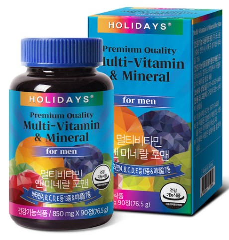멀티비타민 앤 미네랄 포맨