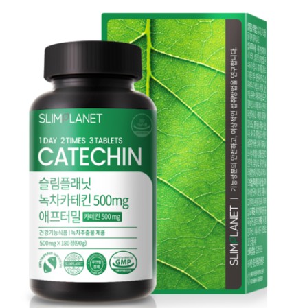 슬림플래닛 녹차카테킨 500mg 애프터밀