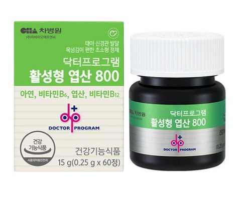 닥터프로그램 활성형 엽산 800