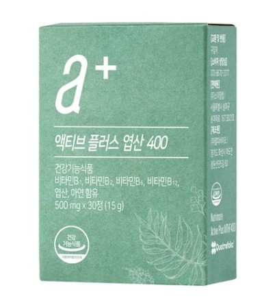 액티브 플러스 엽산 400
