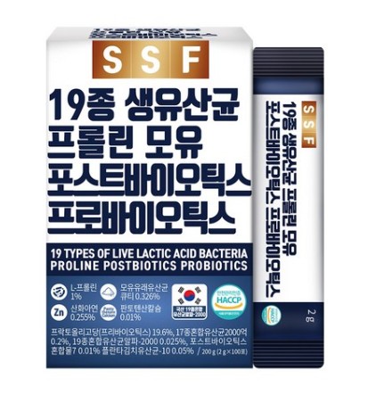 19종 생유산균 프롤린 모유 포스트바이오틱스 프로바이오틱스