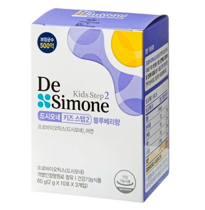 드시모네 프로바이오틱스 키즈스텝2 블루베리향