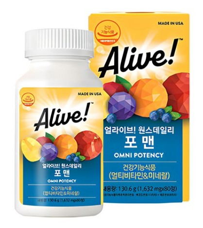 얼라이브 원스데일리 포 맨