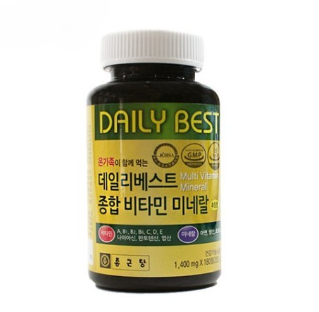 데일리베스트 종합비타민 미네랄
