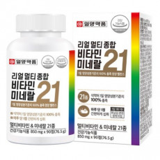 얼 멀티 종합 비타민 미네랄 21