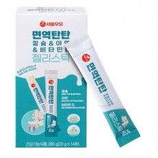 면역탄탄 칼슘 & 아연 & 비타민D 젤리스틱