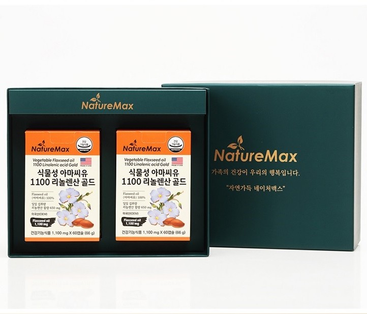 식물성 아마씨유 1100 리놀렌산 골드