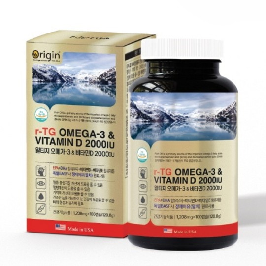 알티지 오메가-3 & 비타민D 2000IU