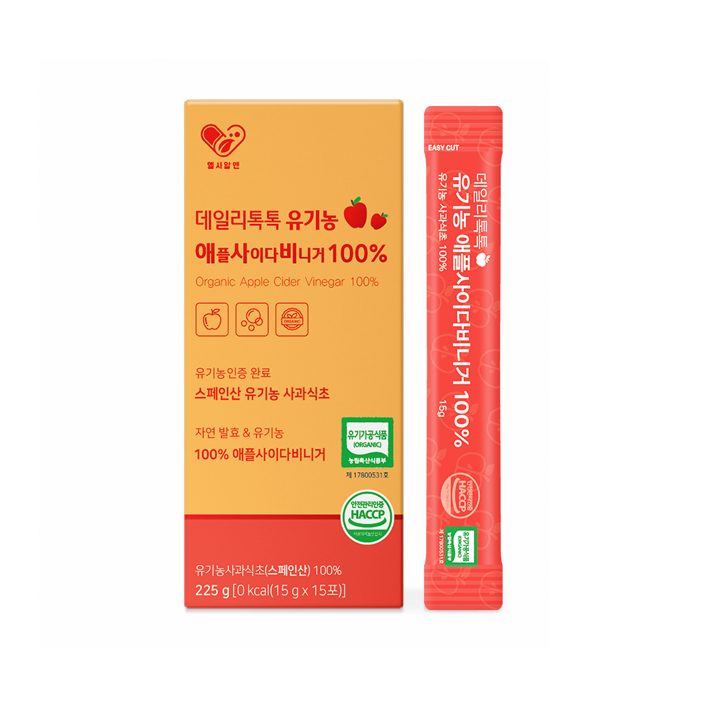 데일리톡톡 유기농 애플사이다비니거 100% 