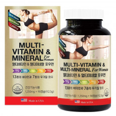 멀티비타민 & 멀티미네랄 포우먼